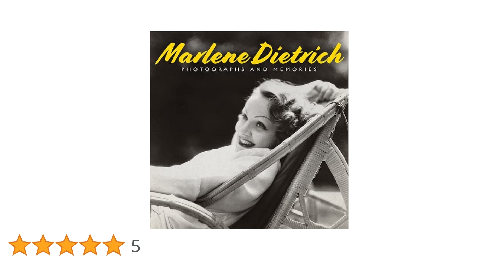 Amazon | Marlene Dietrich: Photographs and Memories | Naudet, Jean